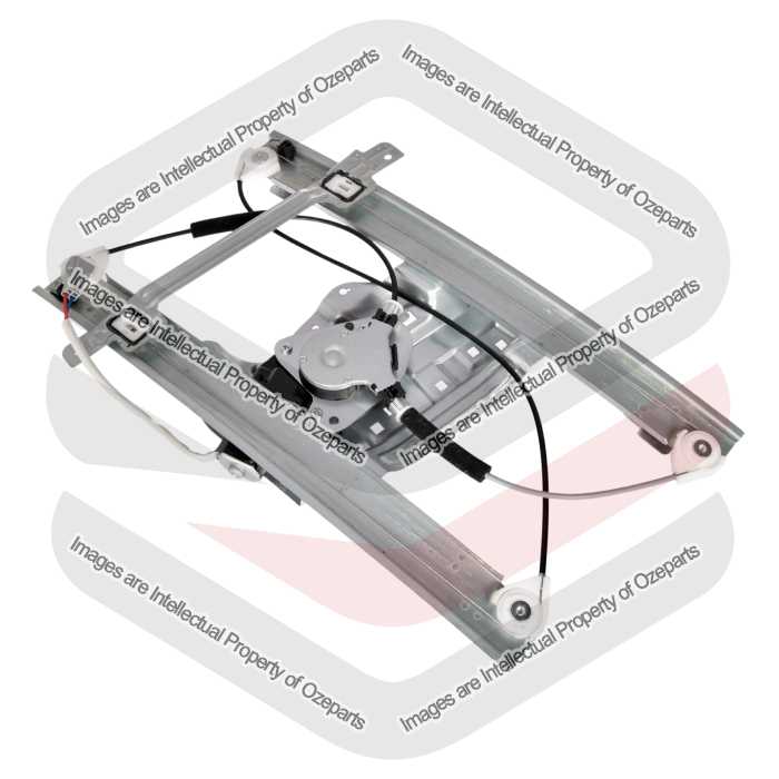 Door Window Regulator Front (Electric With 2 Pin Motor)