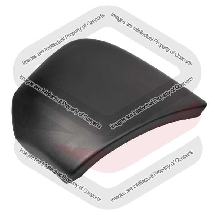 Bar End Cover Front AM (To 1994) - Texture Black
