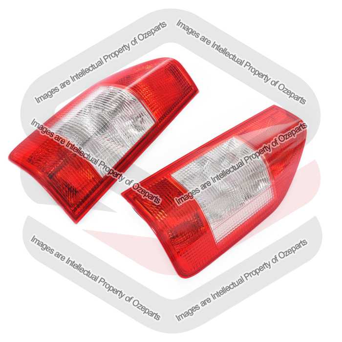 Tail Light AM (White Lens) (Set LH+RH)