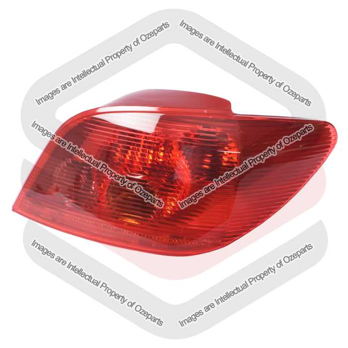 RH RHS Right Hand Tail Light Rear Lamp For Peugeot 307 Hatch T5 2001~2005