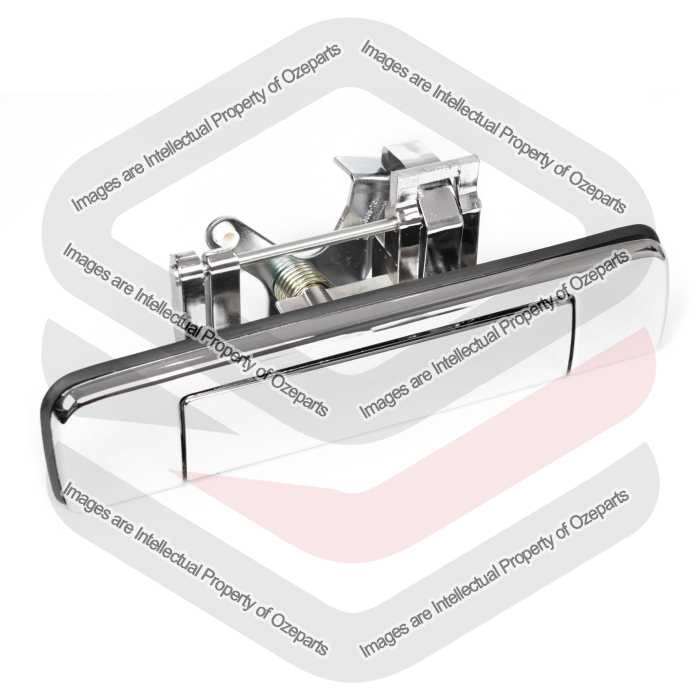 Tail Gate Handle No Key Hole (Chrome)