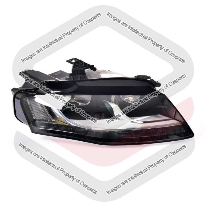 TYC Fits Audi A4 Sedan & Wagon B8 2008~2012 | Headlights Head Light Front Lamp (Halogen Non Adaptive) | RH RHS Right Hand (Driver Side)