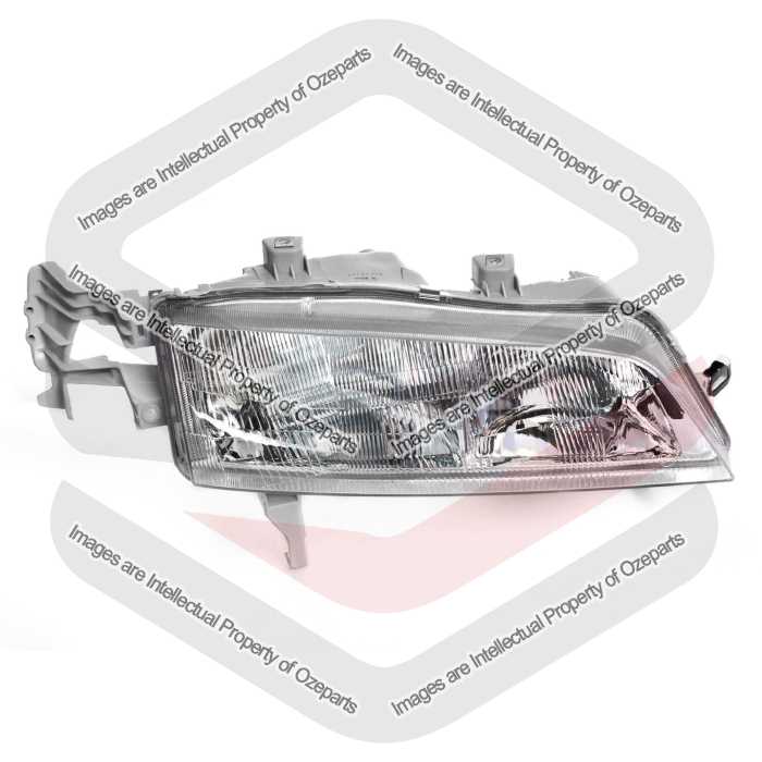 TYC Fits Honda Accord CD 1993~1997 | HeadLight Head Light Front Lamp (With Lines Type) | RH RHS Right Hand (Driver Side)