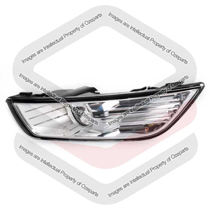 TYC Fits Ford Mondeo MA MB Standard 2007~2010 | Foglight Fog Lights Spot Driving Bumper Bar Lamp | LH LHS Left Hand (Passenger Side)