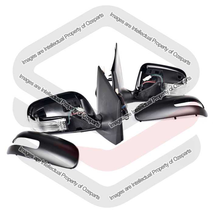 Door Mirror AM Electric (5 Pin - With Indicator) (SET LH+RH)