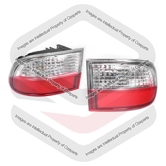Ozeparts Fits Mazda BT50 BT-50 UTE UP UR Series 2011~2020 | Lower Tail Lights Rear Reverse Bumper Bar Lamps Reflectors | Pair of LH Left + RH Right