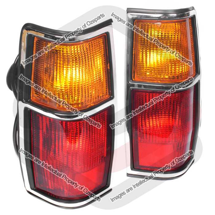 Tail Light (Vertical Type - On Ute Tub) (SET LH+RH)