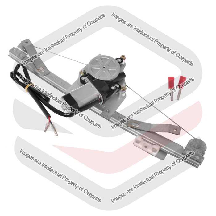 Door Window Regulator Rear (Electric With 2 Pin Motor)