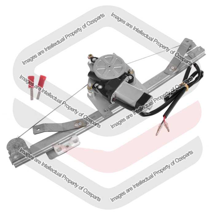 Ozeparts Fits Ford Ranger PX Ute 2011~2022 | Rear Electric Power Door Window Regulator (With Motor) | LH LHS Left Hand (Passenger Side)