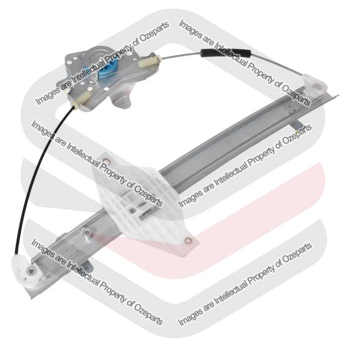 Door Window Regulator Rear (Electric No Motor)