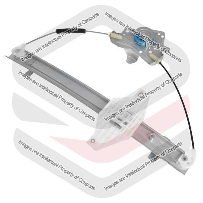 Door Window Regulator Rear (Electric No Motor)