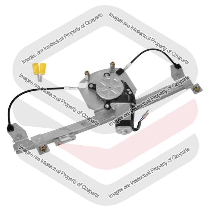 Door Window Regulator Rear (Electric With Motor)