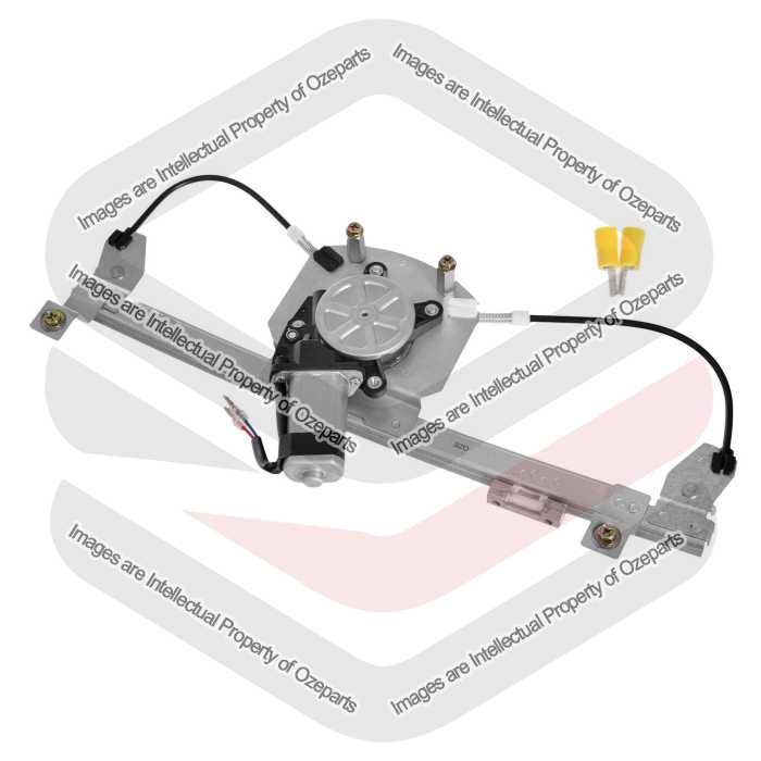 Door Window Regulator Rear (Electric With Motor)