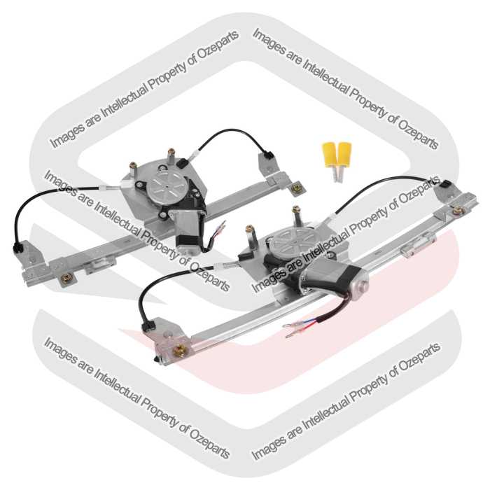 Door Window Regulator Rear (Electric With Motor) (SET LH+RH)