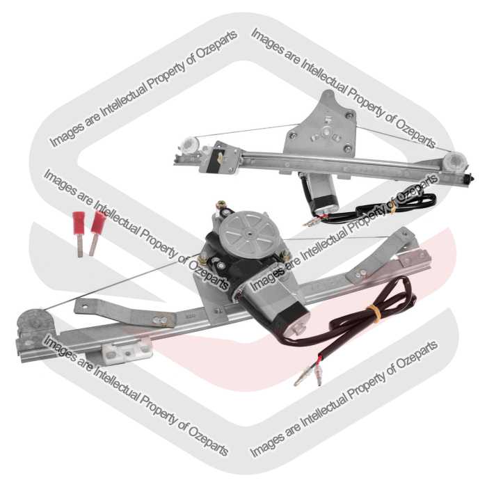 Rear Pair LH+RH Electric Window Regulator W/ Motor For Mazda BT50 UP UR 11~20