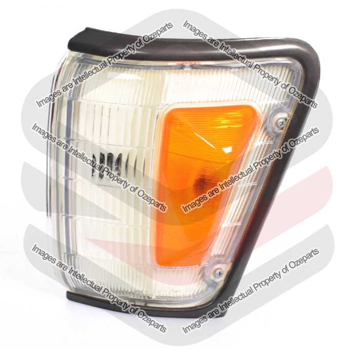 LH Left Hand Corner Light Lamp For Toyota Hilux 4WD 4 Runner Surf 88~91 Grey