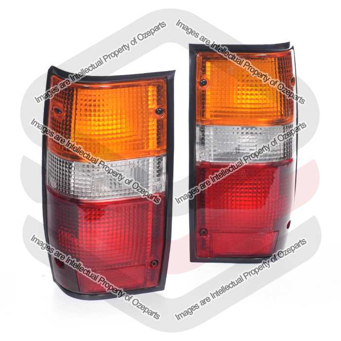 Tail Light (Black) (SET LH+RH)