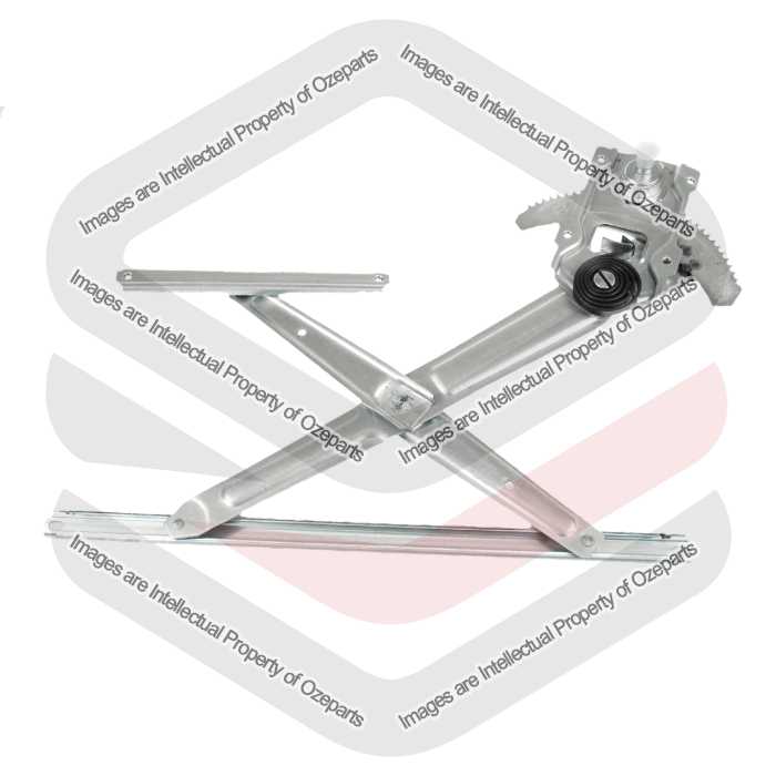 Door Window Regulator Front (Manual)