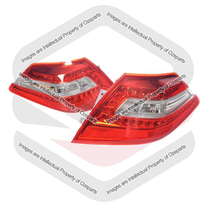 Ozeparts Fits Nissan Maxima J32 Series 1 2009~2011 | Taillights Tail Lights Rear Lamp (LED) | Pair of LH Left (Passenger) + RH Right  (Driver)