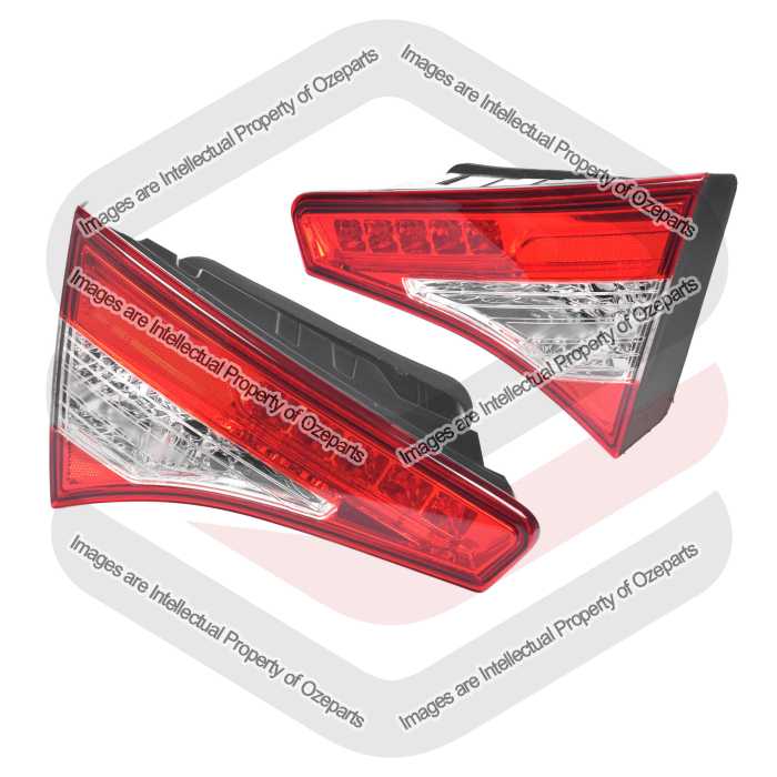 Set Pair LH+RH Rear Inner Reverse Boot Lid Lamp LED For Kia Optima TF 2010~2013