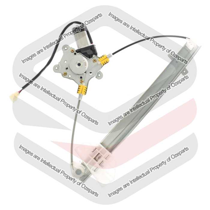 Door Window Regulator AM Front (With Motor)