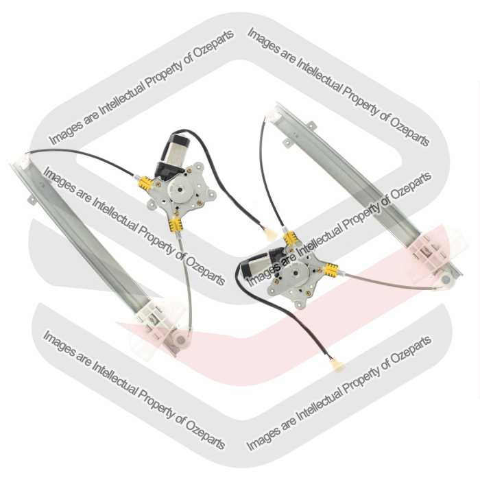 Door Window Regulator AM Front (With Motor) (SET LH+RH)