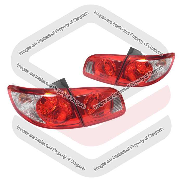 Tail Light + Rear Garnish AM (SET LH+RH)