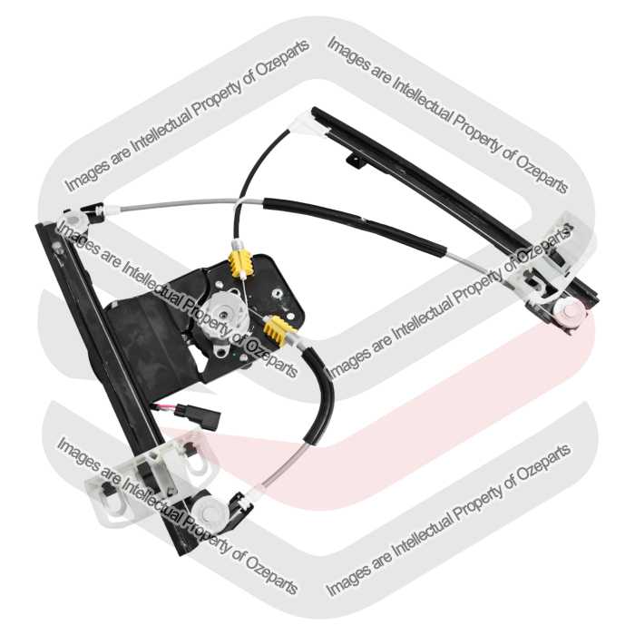 Door Window Regulator Rear (Electric With Motor)