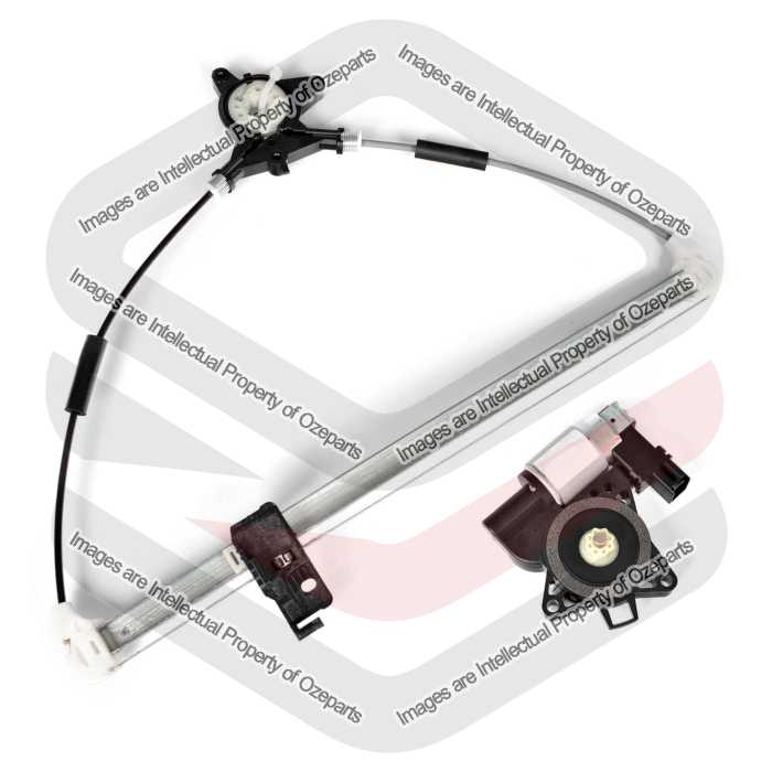 Door Window Regulator  Rear (Electric With Motor)