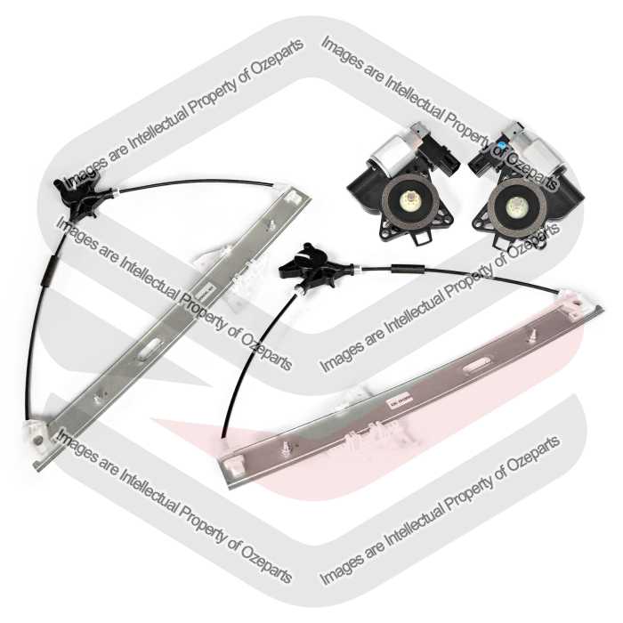 Door Window Regulator  Front (Electric With Motor) (SET LH+RH)