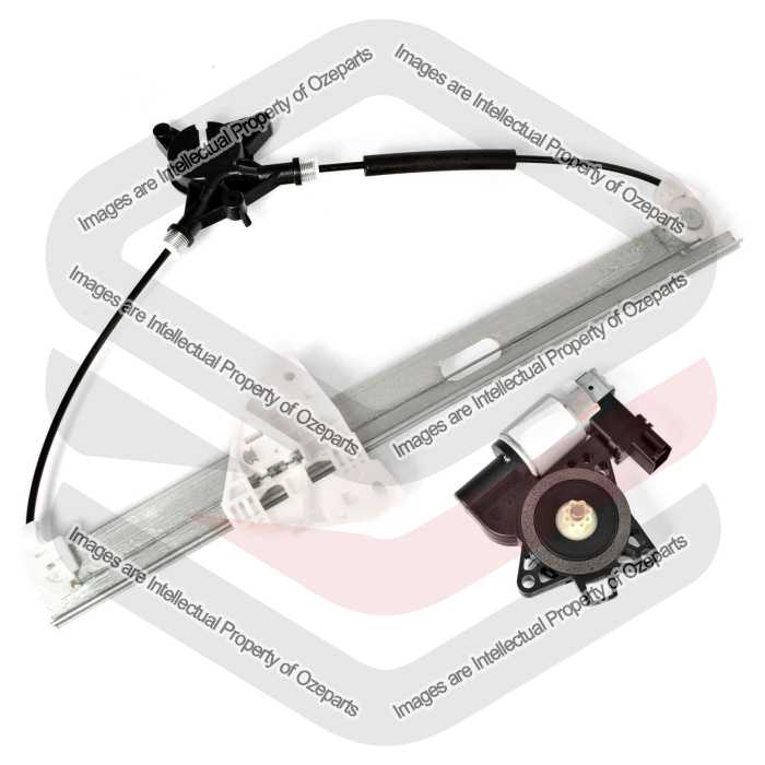 Door Window Regulator  Rear (Electric With Motor)