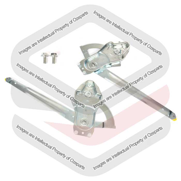 Ozeparts Fits Ford Transit Van VH VJ VM 2000~2013 | Electric Power Door Window Regulators (Without Motors) | Pair of LH Left Hand + RH Right Hand