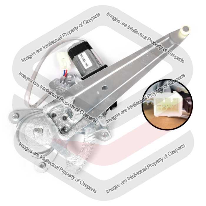 Door Window Regulator Rear (Electric 2 Pins Motor)