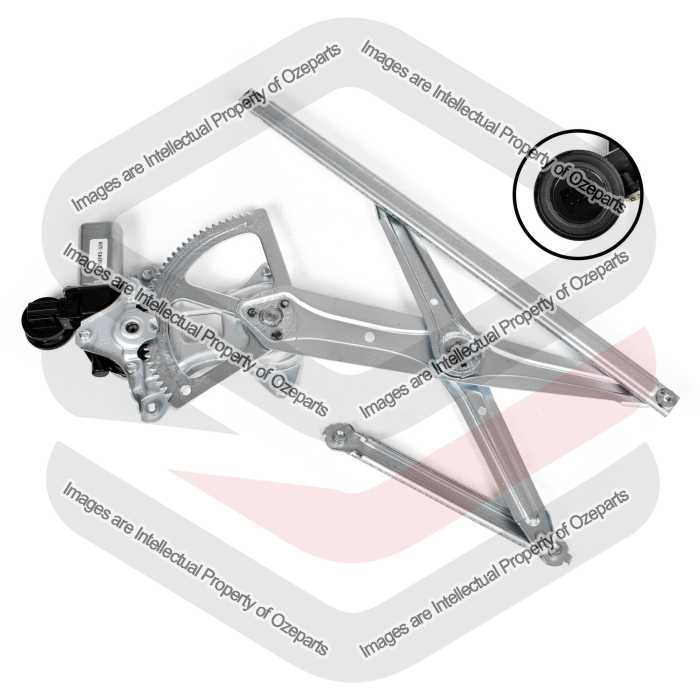 Ozeparts Fits Toyota Corolla ZRE152 2007~2013 | FRONT Electric Power Door Window Regulator (With 6 Pin Motor) | LH LHS Left Hand (Paseenger Side)