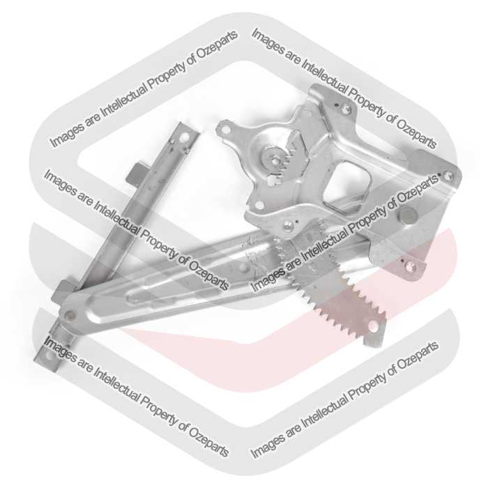 Door Window Regulator Rear (Electric No Motor)