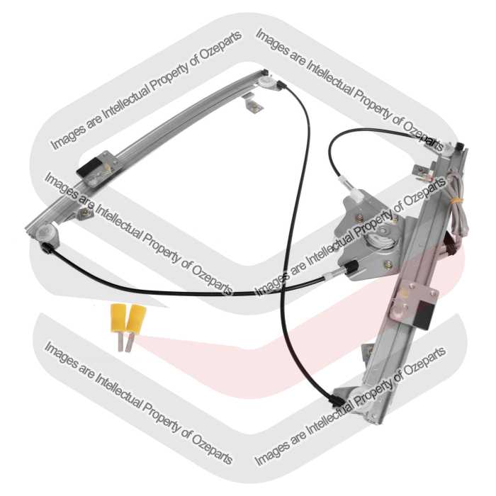 Door Window Regulator Front (Electric  2 Pin Motor)