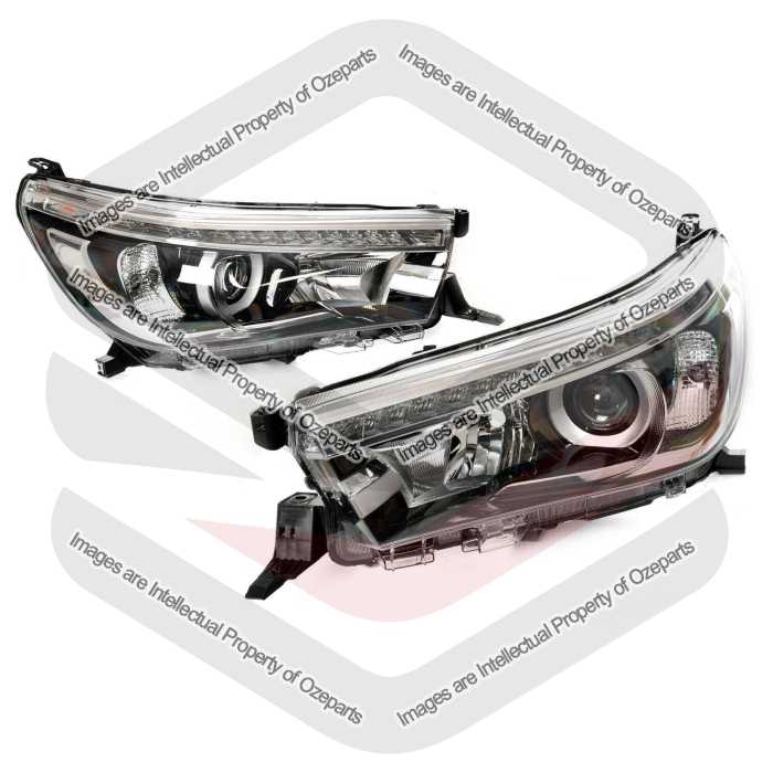 Head Lamp AM (With LED Projector Type) - SR5 (SET LH+RH)