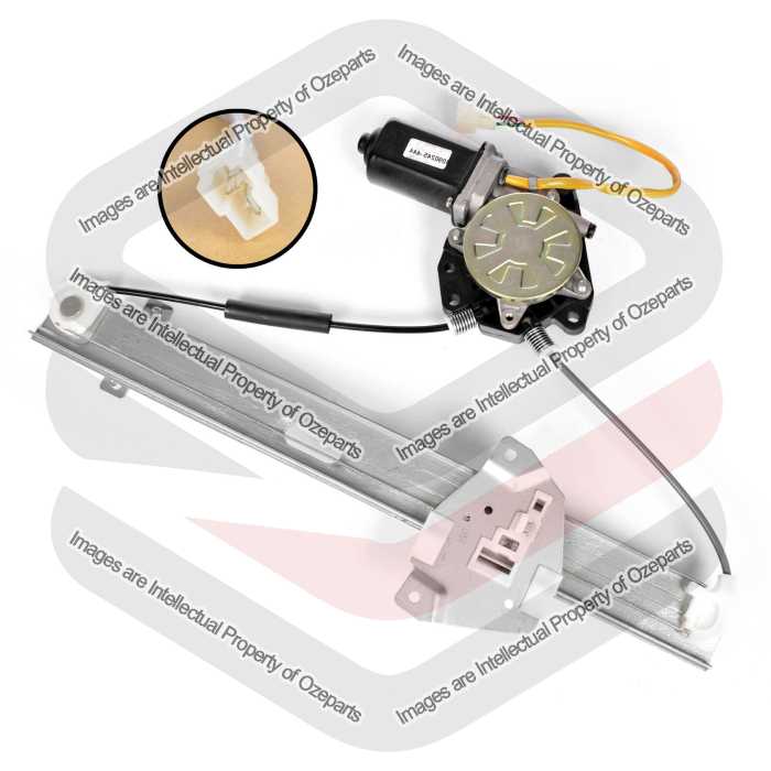 Door Window Regulator REAR (Electric With Motor)