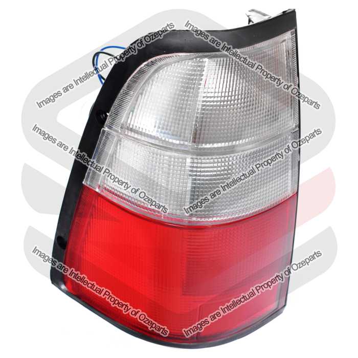 Tail Light Ute (White White Red) - Emark