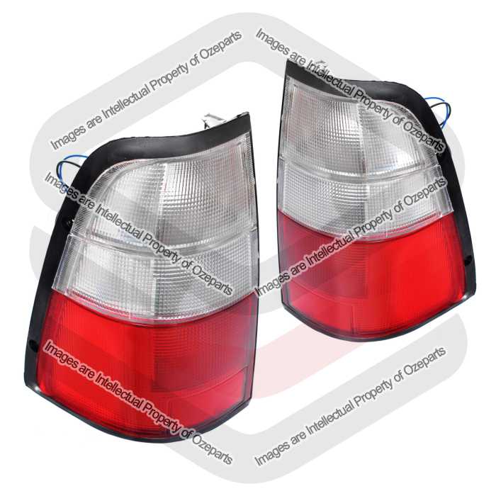 Tail Light Ute (White White Red) - Emark (SET LH+RH)