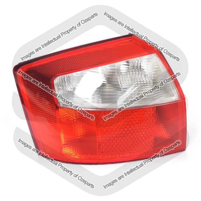 TYC Fits Audi A4 B6 4 Door Sedan 2001~2004 | Taillight Tail Light Rear Lamp | LH LHS Left Hand (Passenger Side)