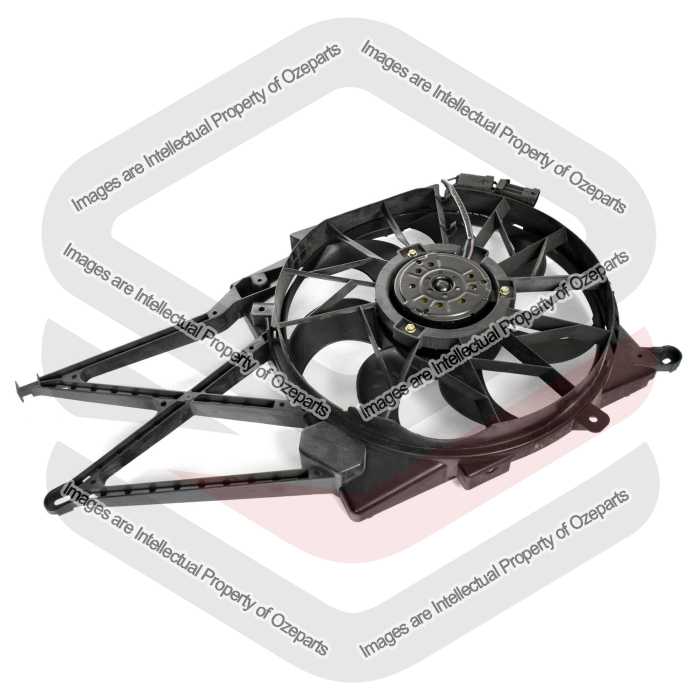 TYC Fits Holden Astra TS Series 1 & 2 1998~2006 Sedan Hatch Covertible | Radiator Thermo Cooling Fan Assembly With Motor | 1 Unit