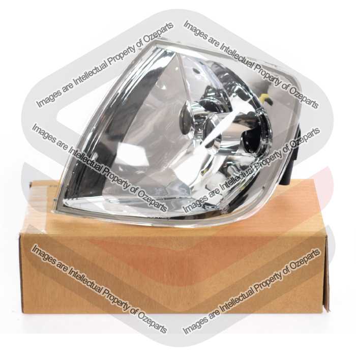 LH LHS Left Corner Light Indicator Lamp Clear For VW Volkswagen Polo 2000~2002