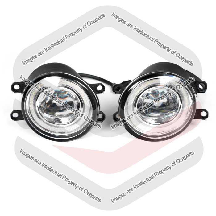 Fog Lamp AM Assembly (LED - Type 1 : Halo Ring) (SET LH+RH)