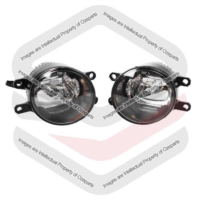 Fog Lamp AM Assembly (LED - Type 2 : Projector Type) (SET LH+RH)