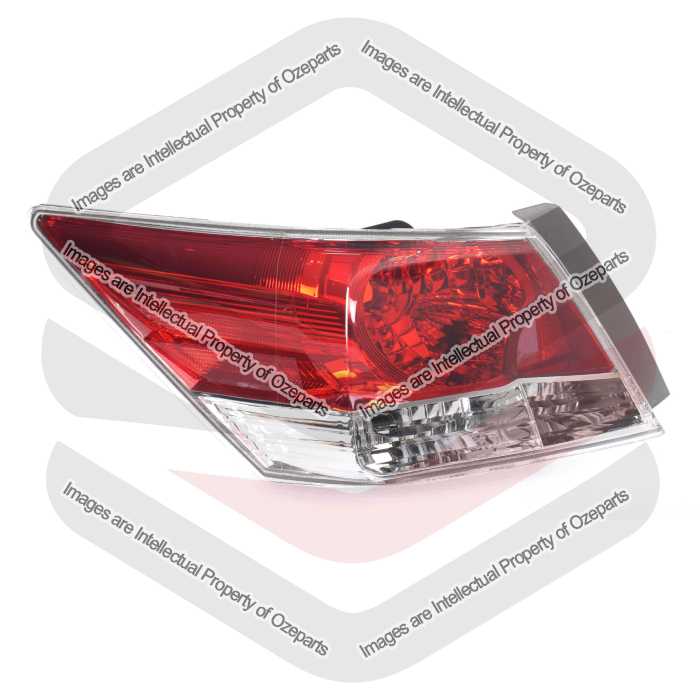 TYC Fits Honda Accord Sedan CP 2008~2013 | Taillight Tail Light Rear Lamp | LH LHS Left Hand (Passenger Side)