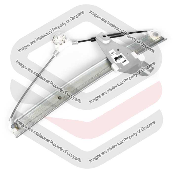 Door Window Regulator Front (Electric No Motor)