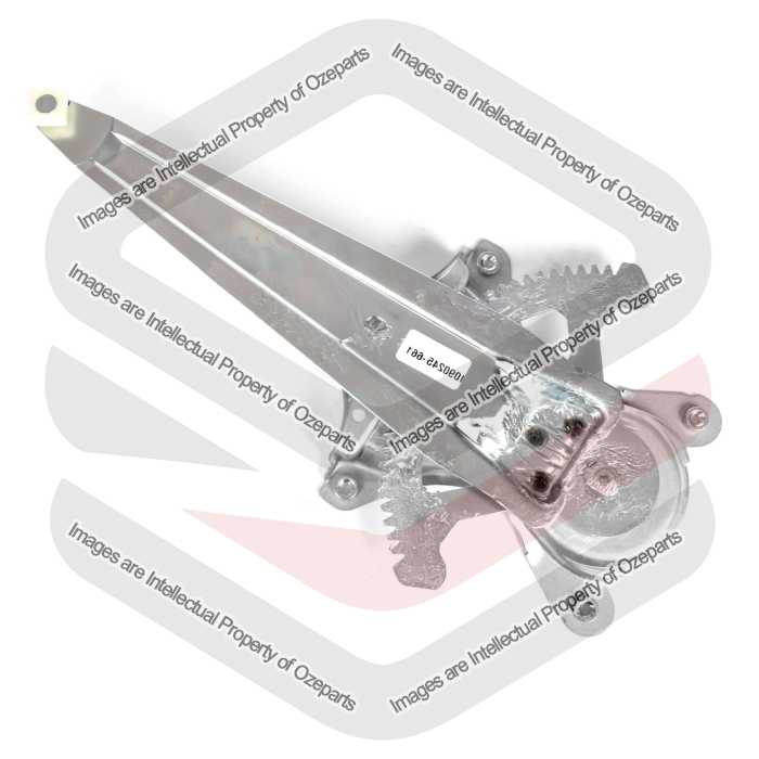 Door Window Regulator Rear (Electric No Motor)