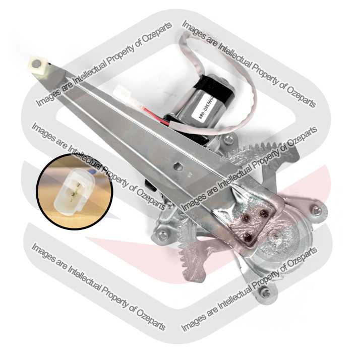 Door Window Regulator Rear (Electric With Motor)