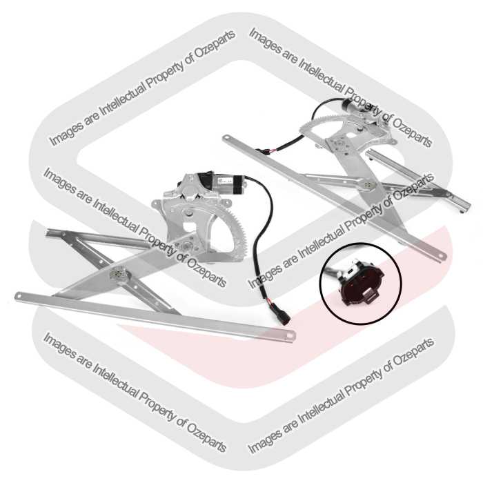 Door Window Regulator Front (Electric With Motor) (SET LH+RH)